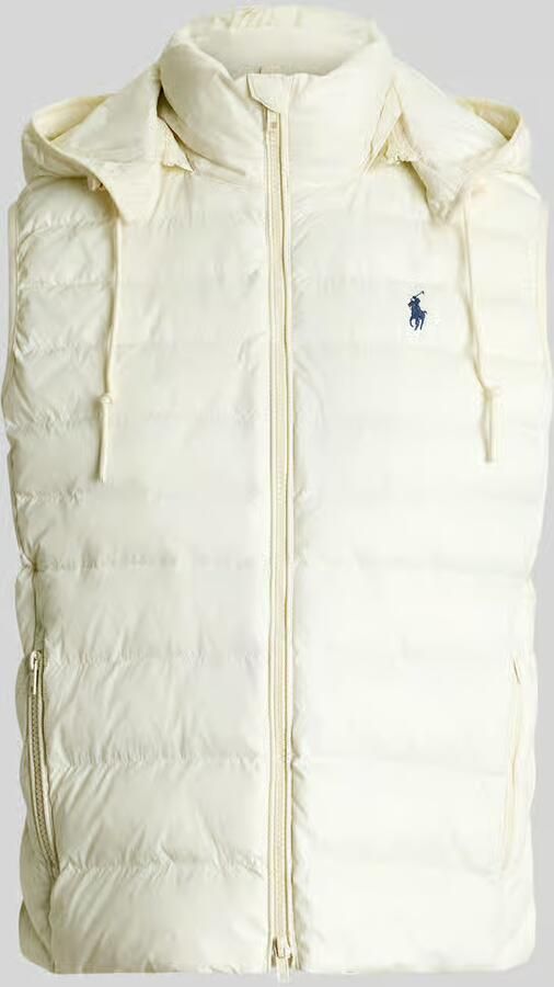 Ralph Lauren Waterafstotende Gewatteerde Bodywarmer White Dames - Foto 2