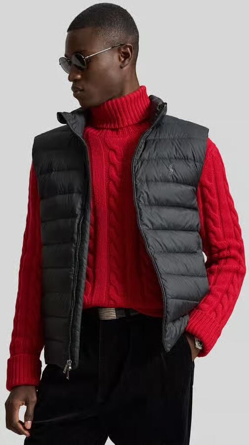 Polo Ralph Lauren regular fit bodywarmer met gestikt logo - Foto 2