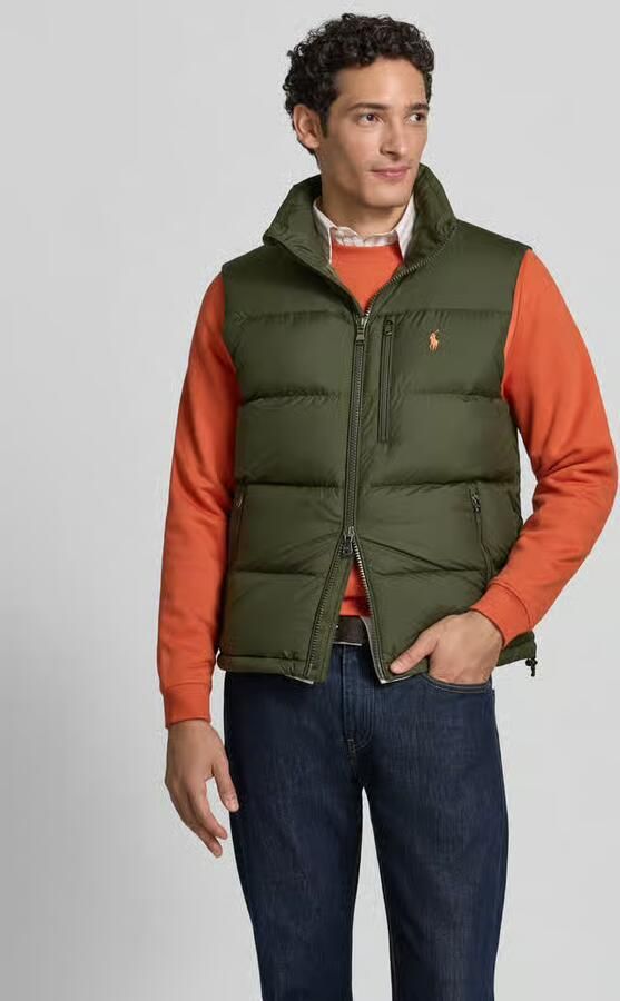 Polo Ralph Lauren Regular fit bodywarmer met gestikt logo - Foto 2