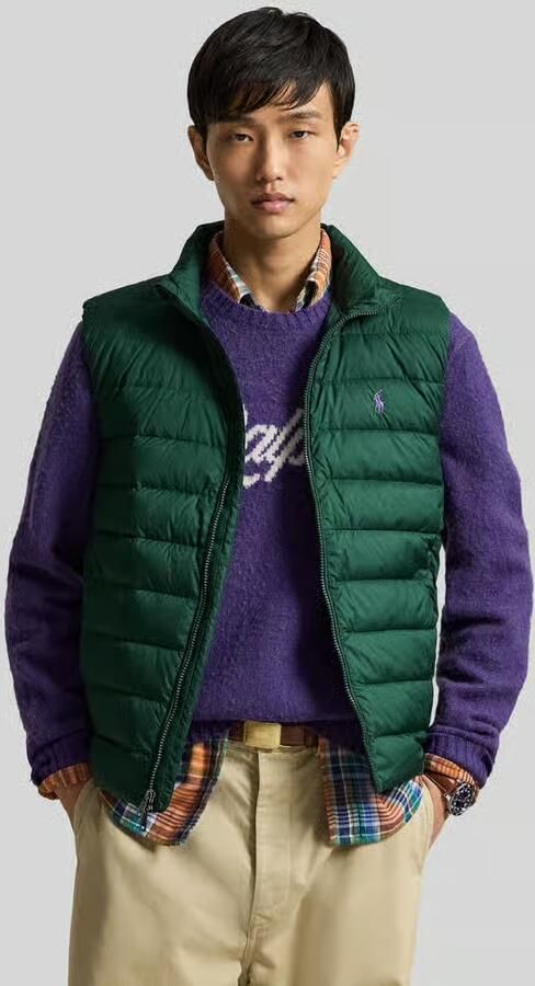 Polo Ralph Lauren regular fit bodywarmer met gestikt logo - Foto 2