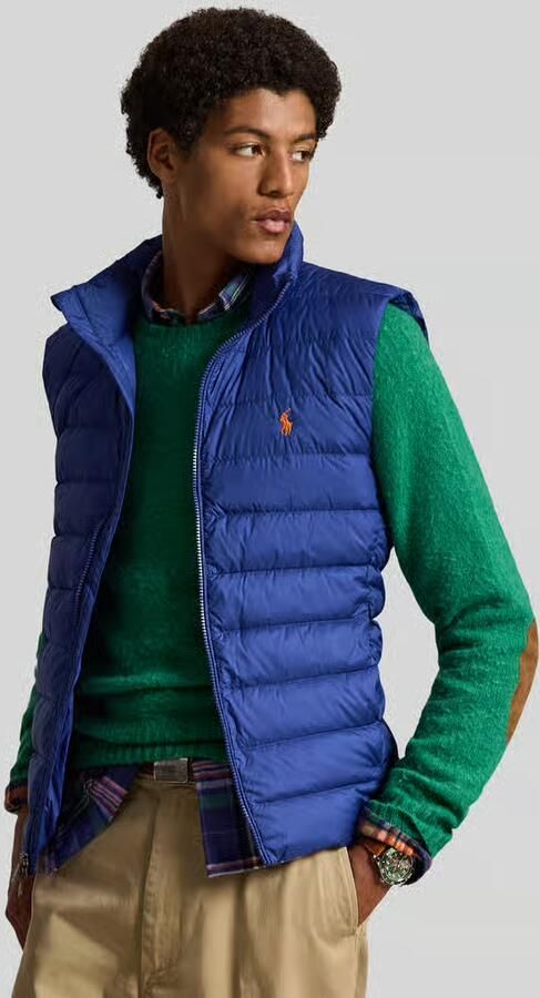 Polo Ralph Lauren regular fit bodywarmer met gestikt logo - Foto 3