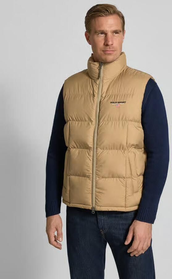 Polo Ralph Lauren Regular fit bodywarmer met labelstitching - Foto 2