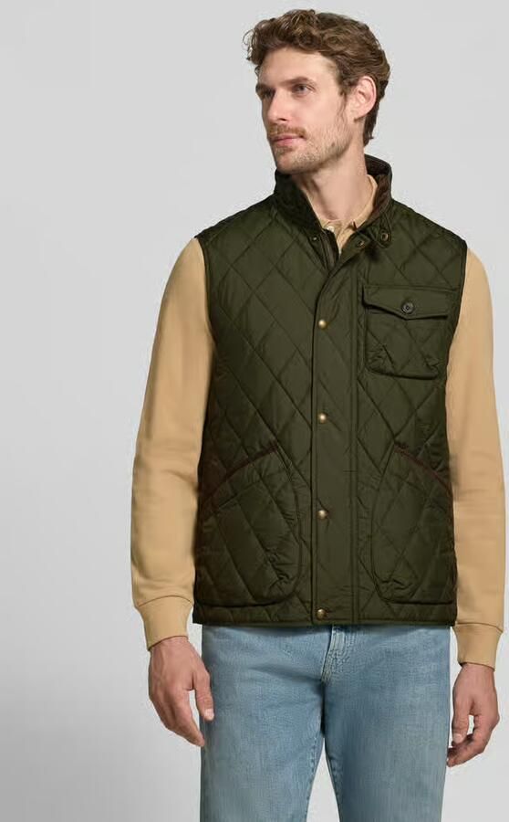 Polo Ralph Lauren Regular fit bodywarmer met logopatch model 'BEATON' - Foto 3