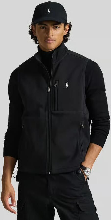 Polo Ralph Lauren Sweater SWEATSHIRT ZIPPE SANS MANCHES EN DOUBLE KNIT TECH - Foto 4