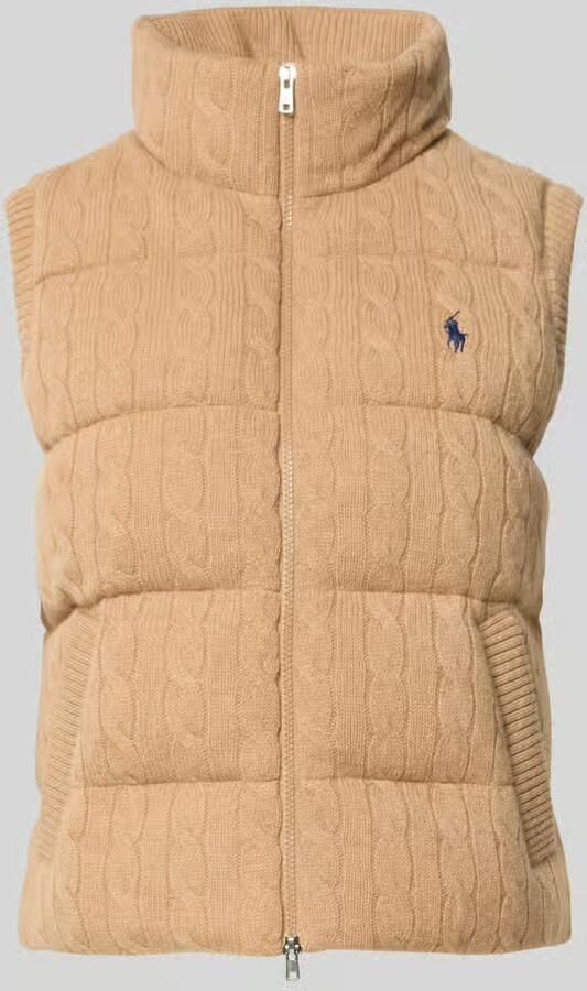 Polo Ralph Lauren Regular fit bodywarmer van mix van wol en kasjmier