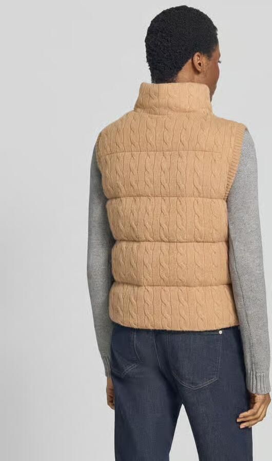 Polo Ralph Lauren Regular fit bodywarmer van mix van wol en kasjmier - Foto 3