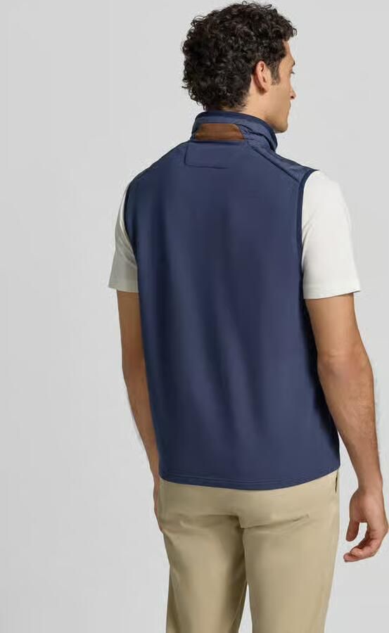 Polo Ralph Lauren Regular fit bodywarmer van modalmix met wol model 'PERFORMANCE' - Foto 4