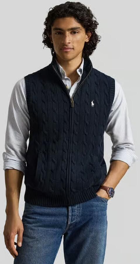 Polo Ralph Lauren Regular fit bodywarmer van puur katoen - Foto 3