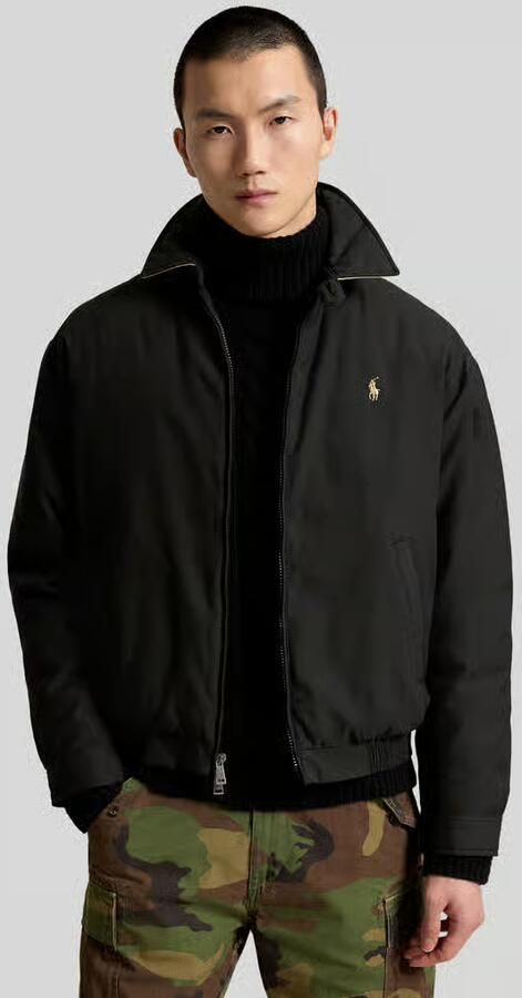 Polo Ralph Lauren Regular fit bomberjack met platte kraag - Foto 3