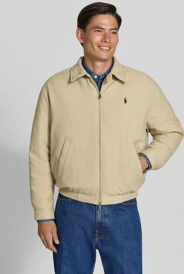 Polo Ralph Lauren Regular fit bomberjack met platte kraag - Foto 2