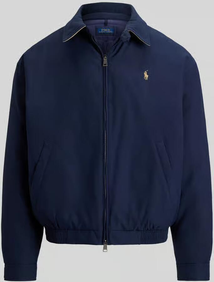 Polo Ralph Lauren Regular fit bomberjack met platte kraag
