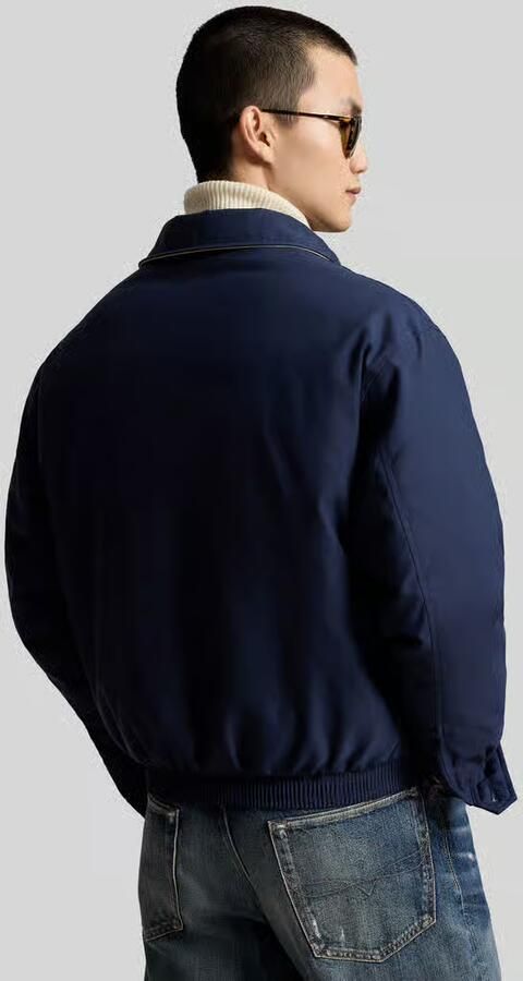 Polo Ralph Lauren Regular fit bomberjack met platte kraag - Foto 3
