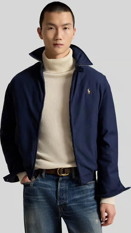 Polo Ralph Lauren Regular fit bomberjack met platte kraag - Foto 2