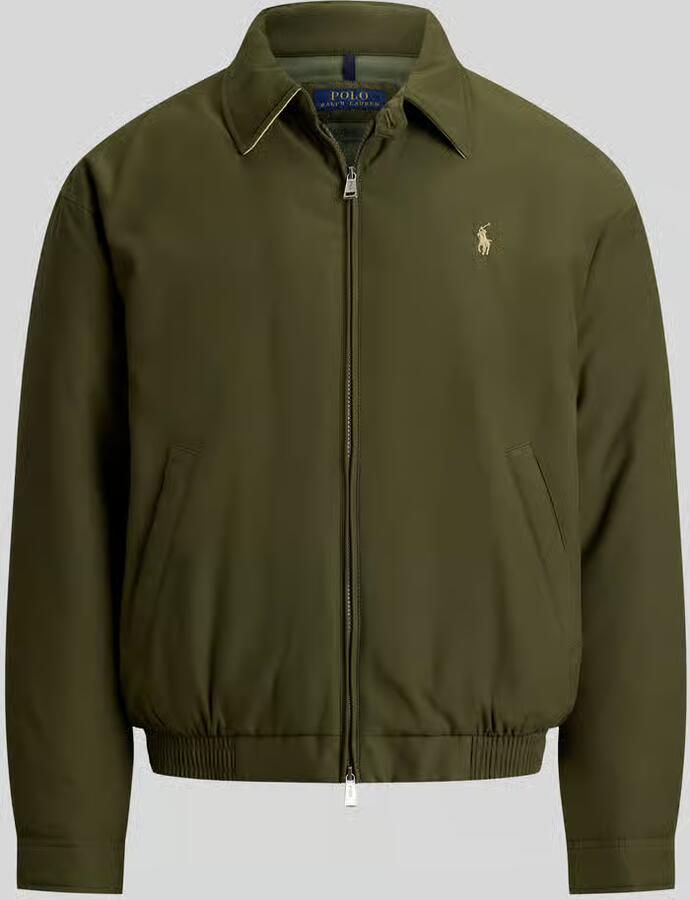 Polo Ralph Lauren Regular fit bomberjack met platte kraag