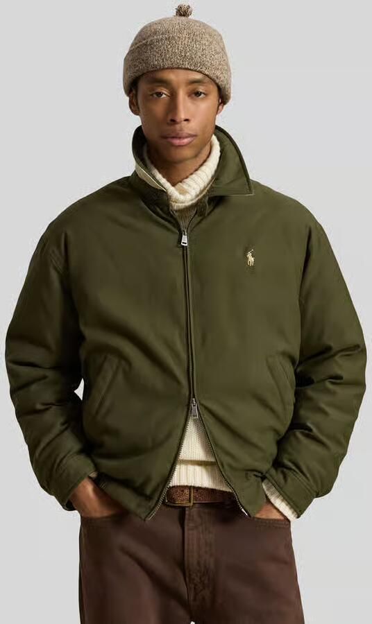 Polo Ralph Lauren Regular fit bomberjack met platte kraag - Foto 2