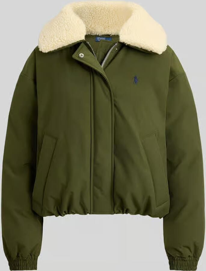 Polo Ralph Lauren Regular fit bomberjack met teddy kraag - Foto 2