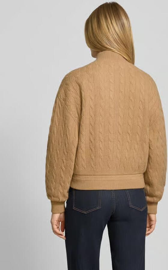 Polo Ralph Lauren Regular fit bomberjack van een mix van wol en kasjmier