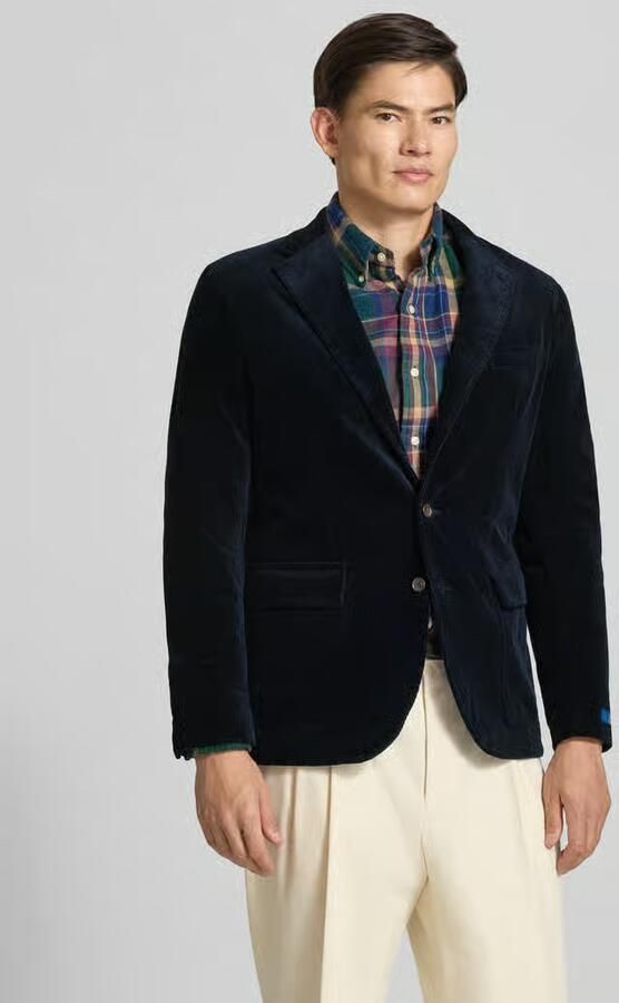 Polo Ralph Lauren regular fit colbert in cordlook - Foto 3