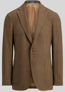 Polo Ralph Lauren modern fit colbert met wol model 'HERRINGBONE'
