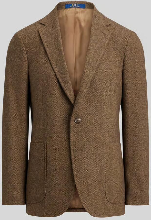 Polo Ralph Lauren Regular fit colbert met wol