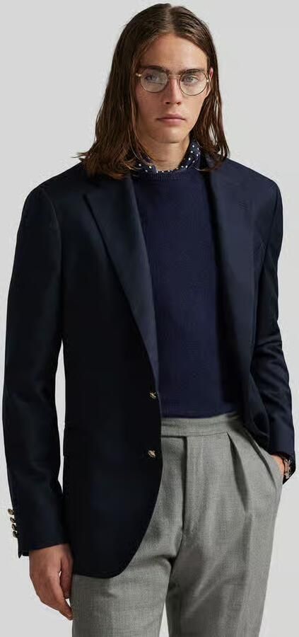 Polo Ralph Lauren Regular fit colbert met wol - Foto 3