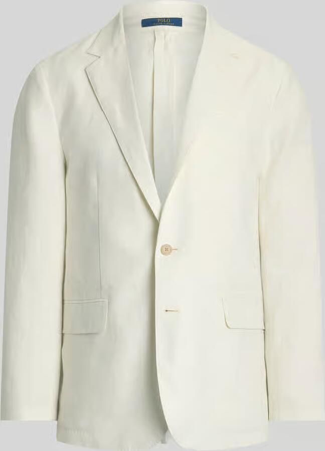 Polo Ralph Lauren regular fit colbert van puur linnen - Foto 2