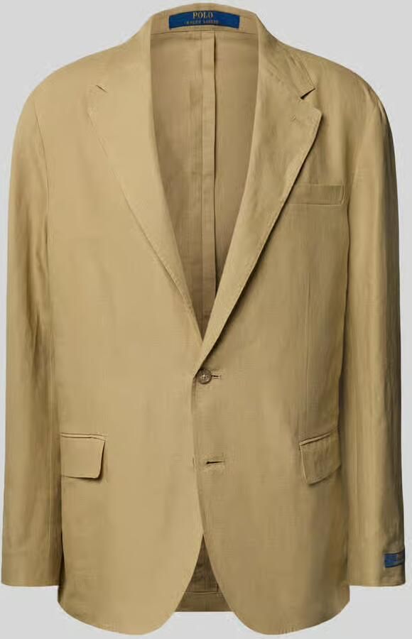 Polo Ralph Lauren regular fit colbert van puur linnen - Foto 2