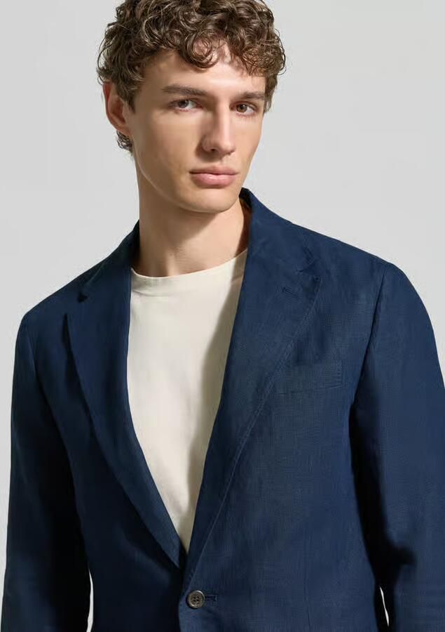 Polo Ralph Lauren regular fit colbert van puur linnen