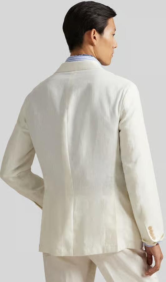 Polo Ralph Lauren regular fit colbert van puur linnen - Foto 2