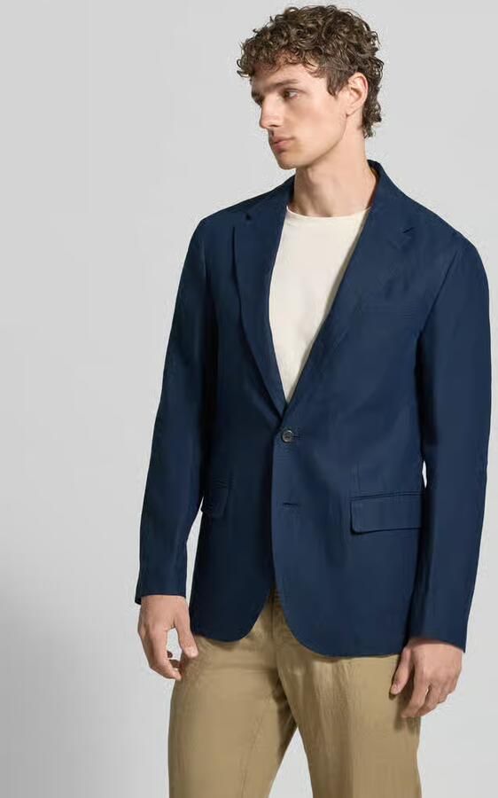 Polo Ralph Lauren regular fit colbert van puur linnen - Foto 2