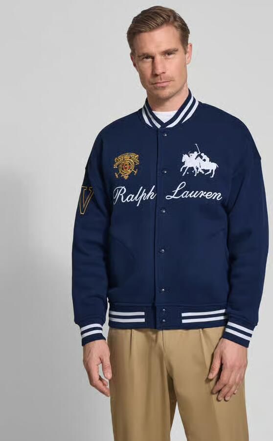Polo Ralph Lauren Regular fit college-look jack van katoenmix - Foto 3