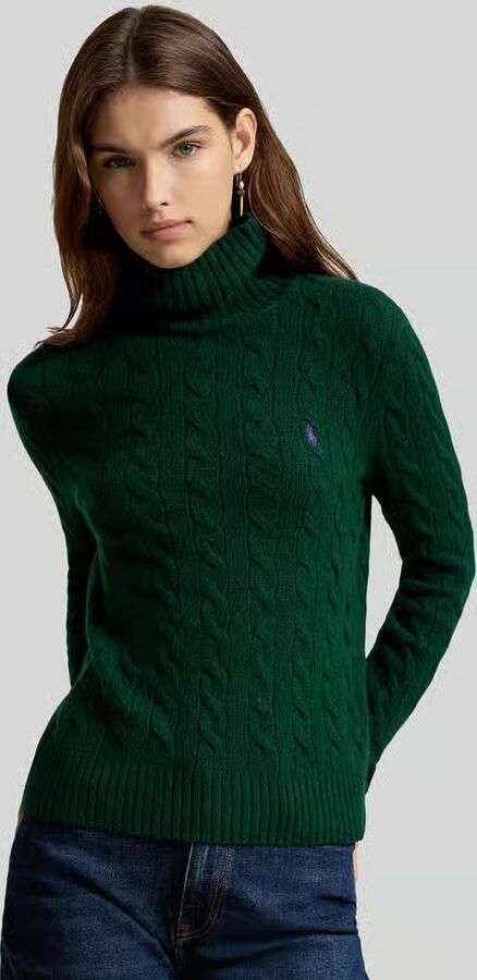 Polo Ralph Lauren Regular fit coltrui van mix van wol en kasjmier - Foto 2