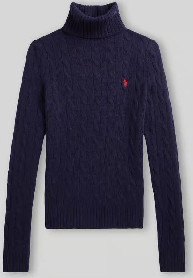 Polo Ralph Lauren Regular fit coltrui van mix van wol en kasjmier