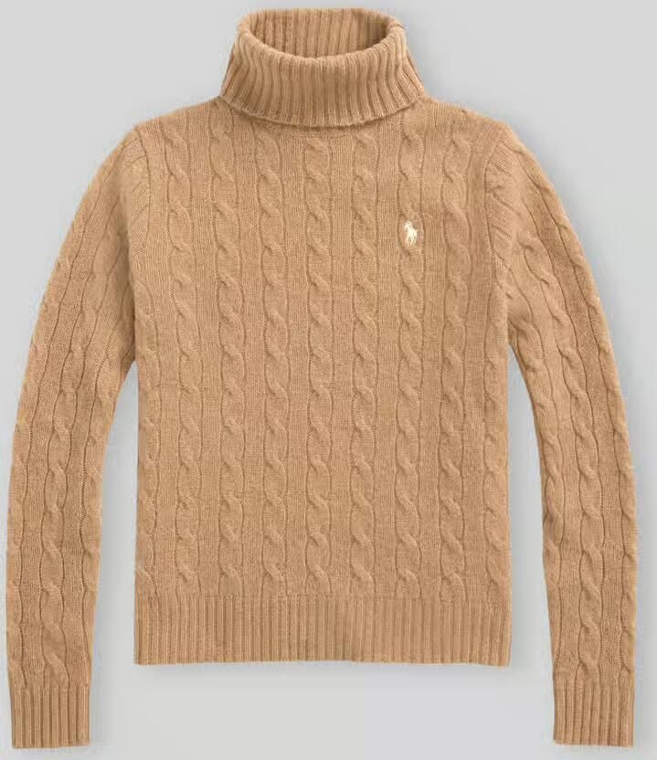 Polo Ralph Lauren Regular fit gebreide pullover van een mix van katoen en kasjmier