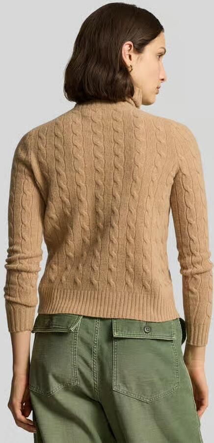 Polo Ralph Lauren Regular fit gebreide pullover van een mix van katoen en kasjmier - Foto 3