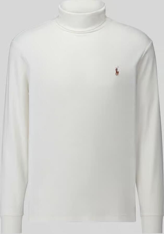 Polo Ralph Lauren Shirt met lange mouwen en labelstitching