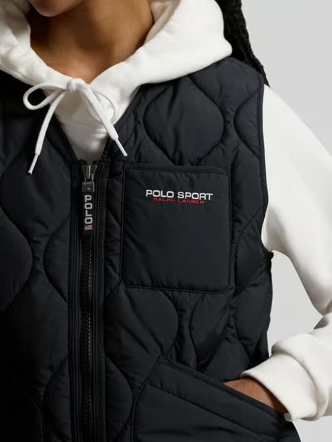 Polo Ralph Lauren Regular Fit doorgestikte bodywarmer met borstzak