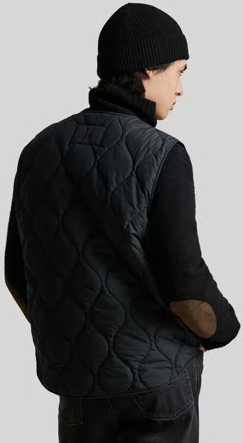 Polo Ralph Lauren Regular Fit doorgestikte bodywarmer met borstzak - Foto 3