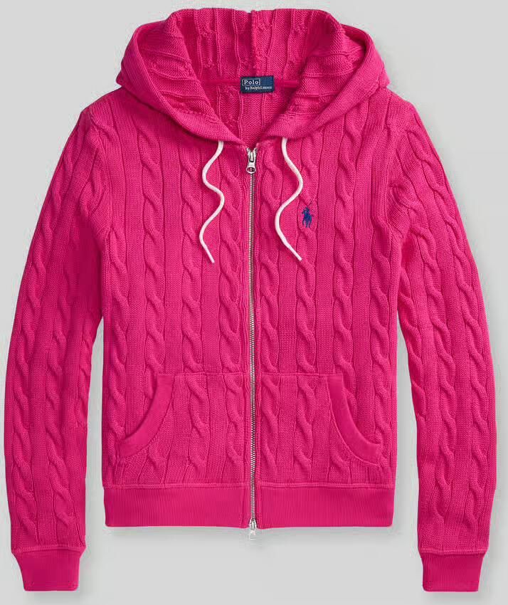 Polo Ralph Lauren Regular fit gebreid jack met ritssluiting