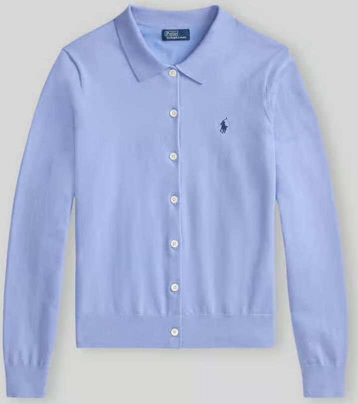 Polo Ralph Lauren Regular fit gebreid jack van katoenmix - Foto 2