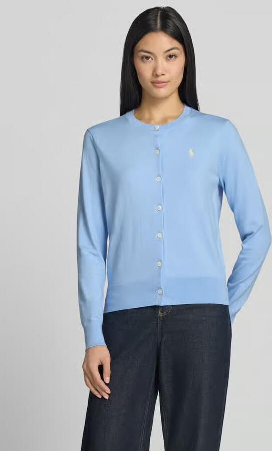 Polo Ralph Lauren regular fit gebreid jack van katoenmix - Foto 2