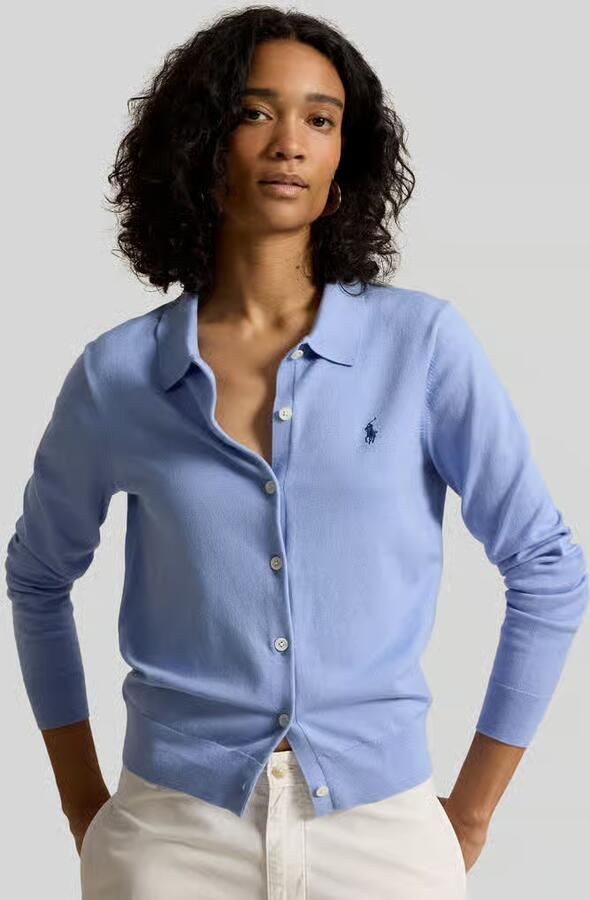 Polo Ralph Lauren Regular fit gebreid jack van katoenmix - Foto 2