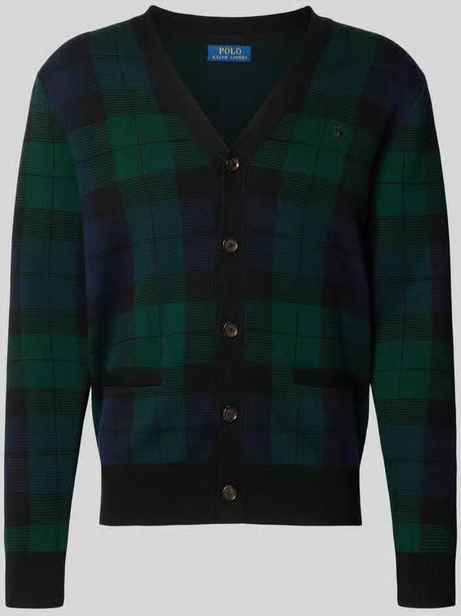 Polo Ralph Lauren Regular fit gebreid jack van pure wol