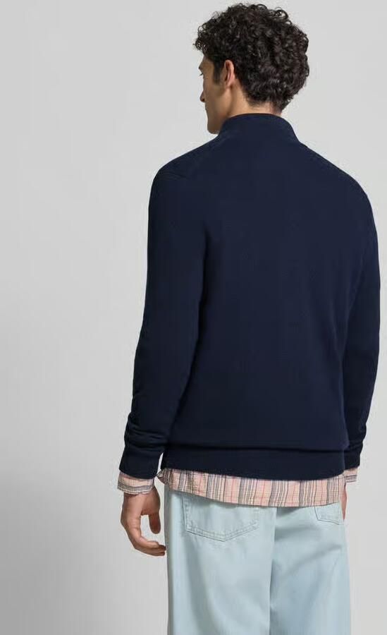 Ralph Lauren Luxe Italiaanse wollen vest met volledige ritssluiting Blauw Heren - Foto 2