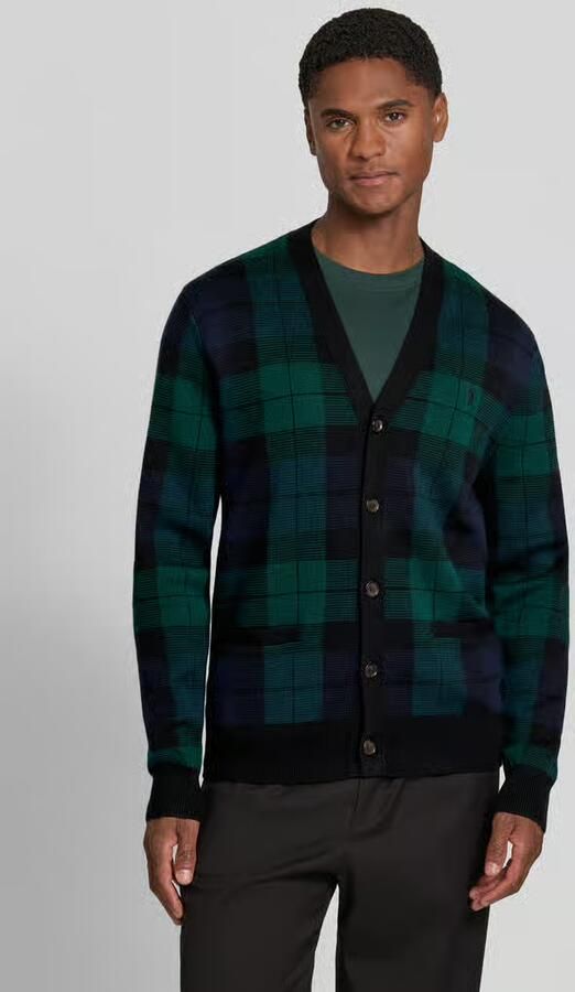 Polo Ralph Lauren Regular fit gebreid jack van pure wol - Foto 3