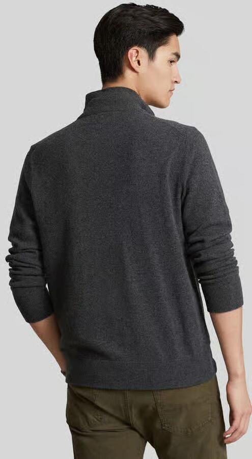 Polo Ralph Lauren Gebreid jack van lanawol met naadritssluiting - Foto 2