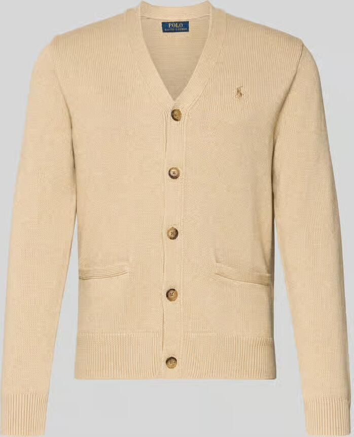 Polo Ralph Lauren Regular fit gebreid jack van puur katoen