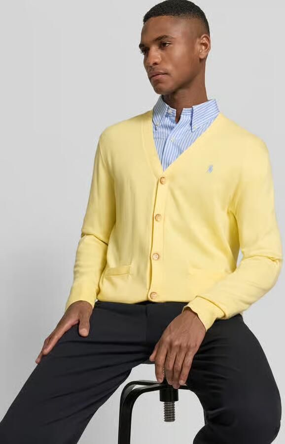 Polo Ralph Lauren Regular fit gebreid jack van puur katoen - Foto 2