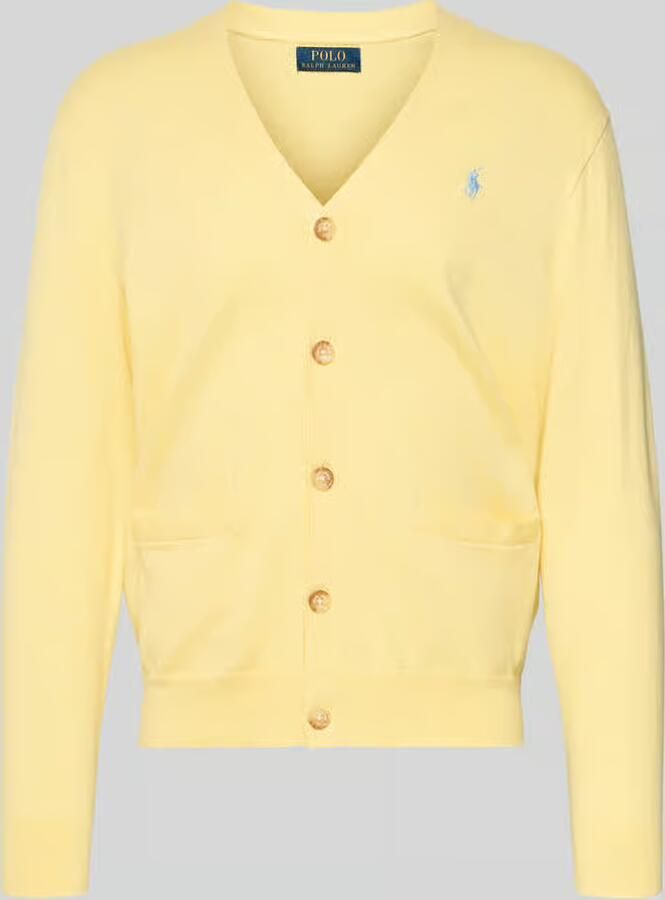 Polo Ralph Lauren Regular fit gebreid jack van puur katoen