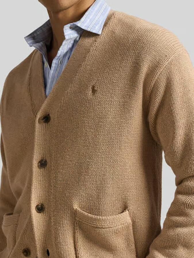 Polo Ralph Lauren Regular fit gebreid jack van puur katoen - Foto 2